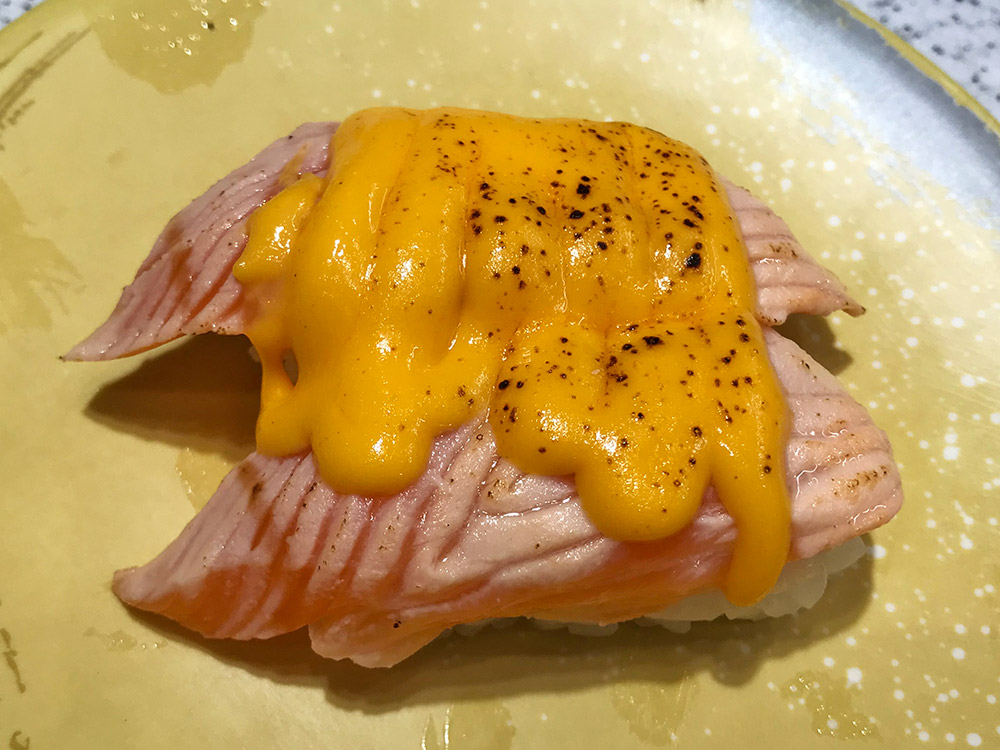 起士鮭魚握壽司