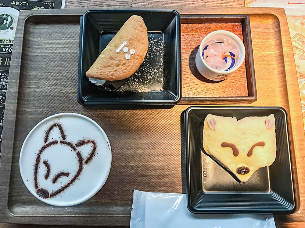 狐の足あと 咖啡廳餐點