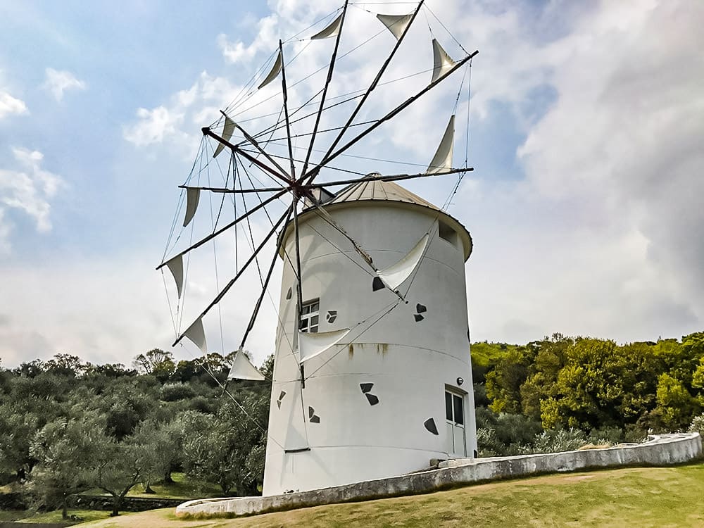 小豆島 橄欖公園 希臘風車