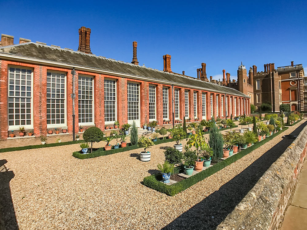 The Lower Orangery Garden and Terrace