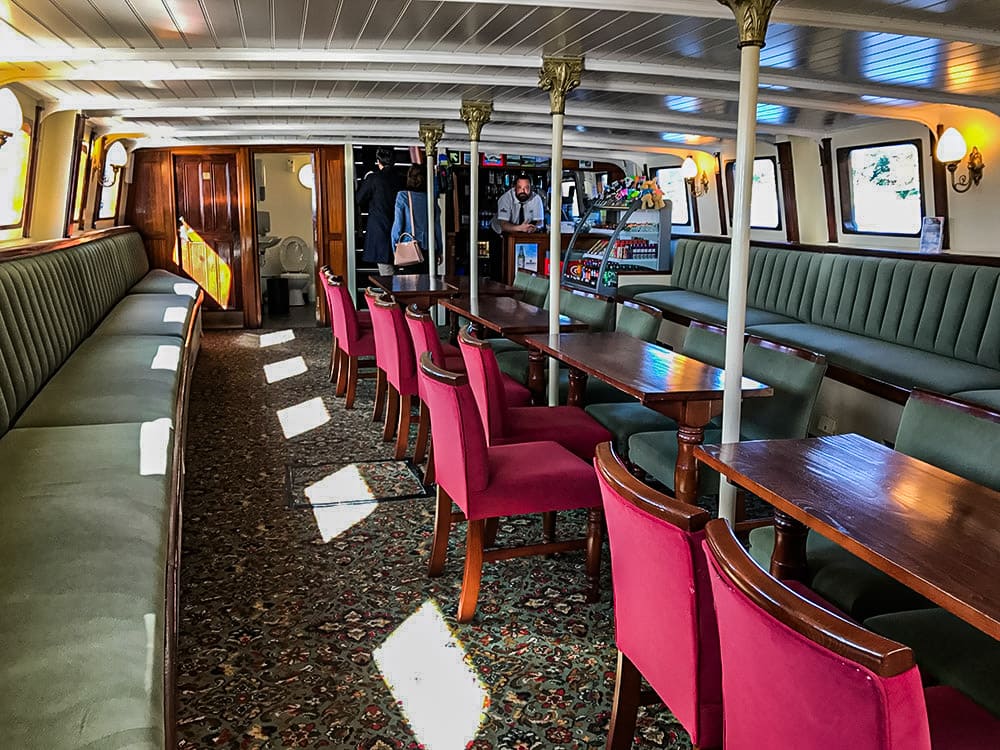溫德米爾湖遊船 室內座位 Windermere Lake Cruises